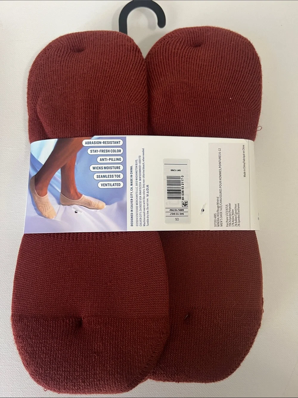 NWT Pair of Thieves Superiair Cushion No-Show Socks- 6 pack